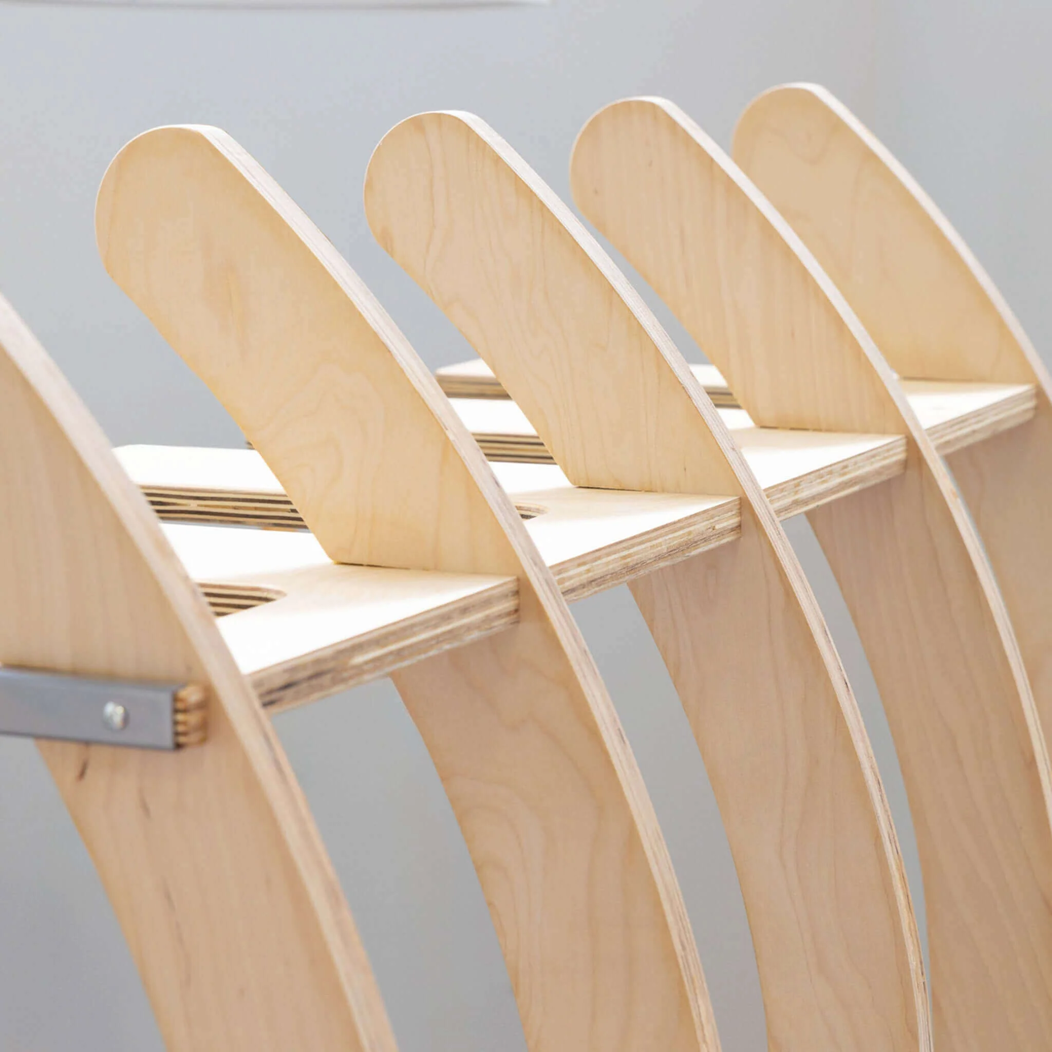 Big Sur Surfboard Storage Wood Stand | Holds 4 Surfboards - Image 6