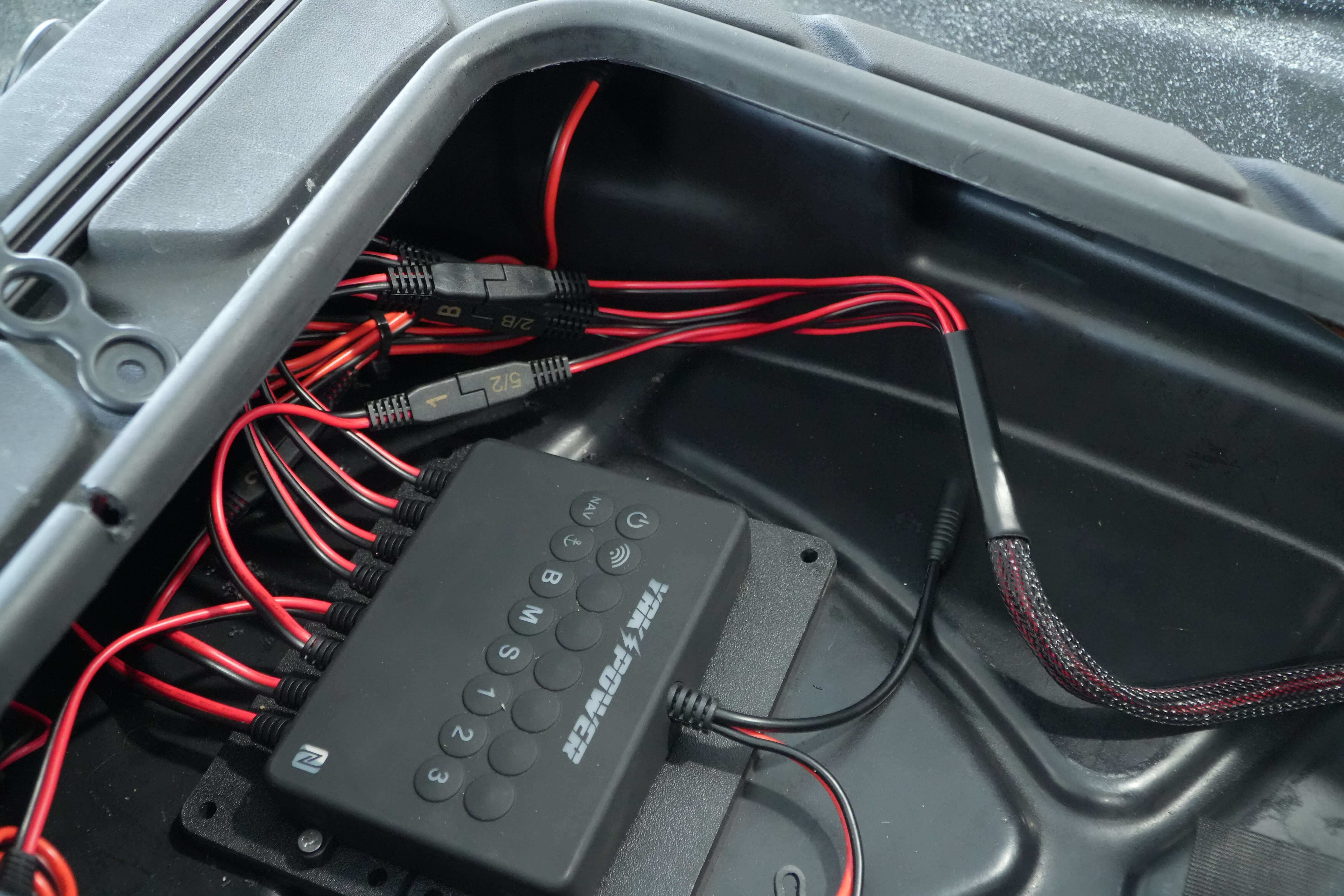 5 Circuit Heavy Duty, Waterproof, Quick Disconnect Kit - Panel Mount and Harness (YP-QD5) - Image 4