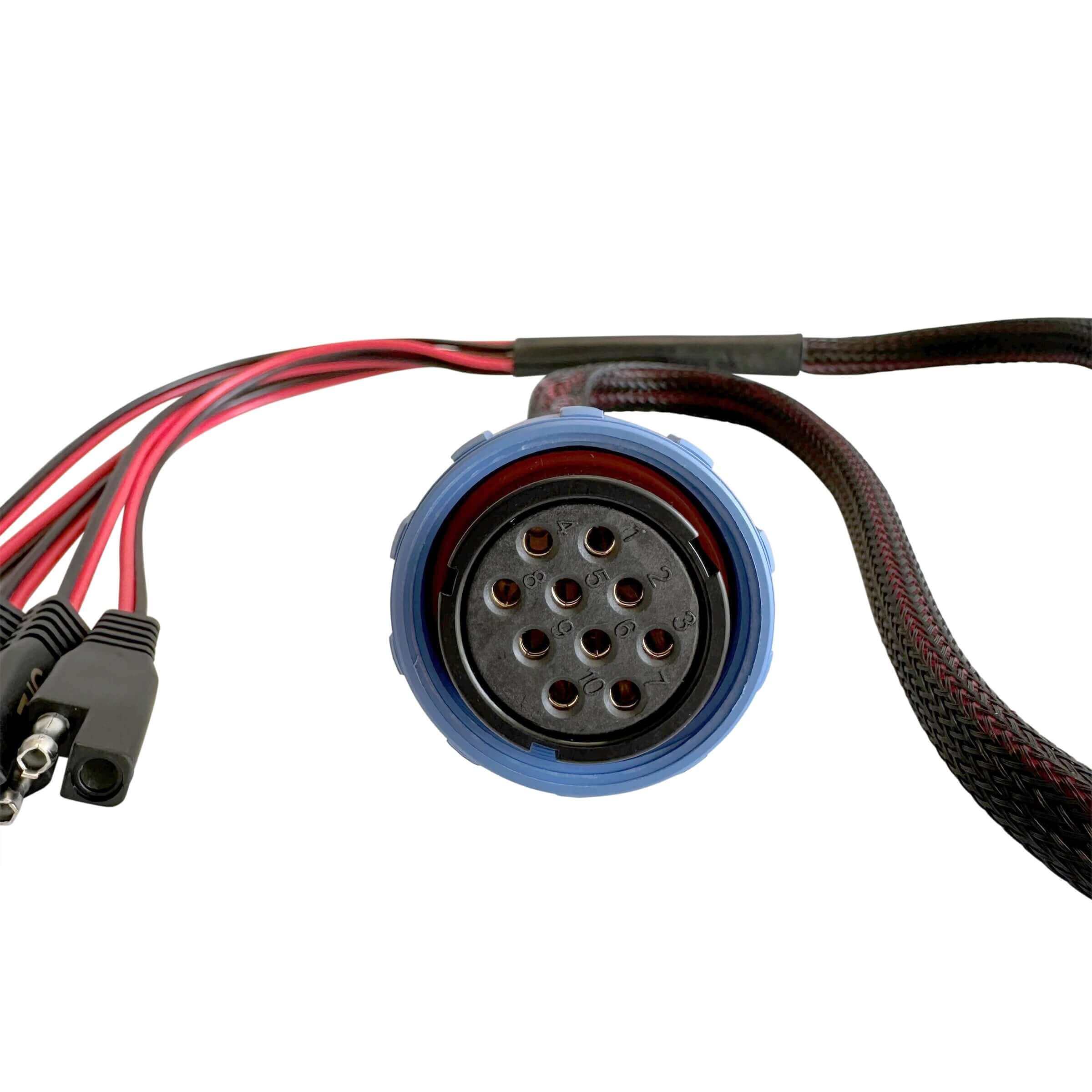 5 Circuit Heavy Duty, Waterproof, Quick Disconnect Kit - Panel Mount and Harness (YP-QD5) - Image 9