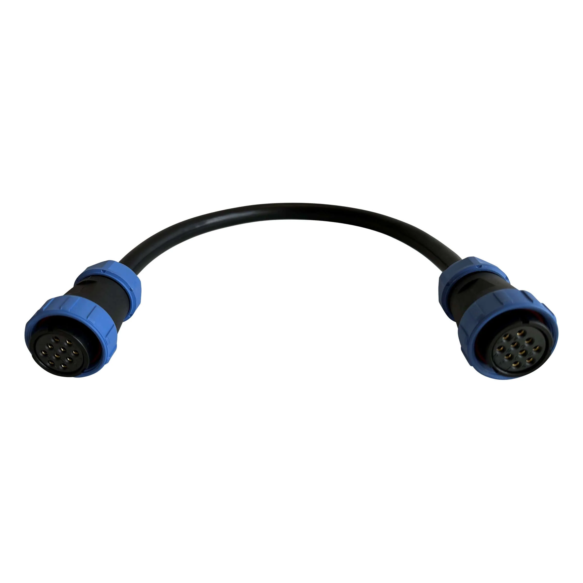5 Circuit Heavy Duty, Waterproof, Quick Disconnect Jumper Kit - Panel Mount and Dual Plug Jumper Harness (YP-QD5X-18K) - Image 10