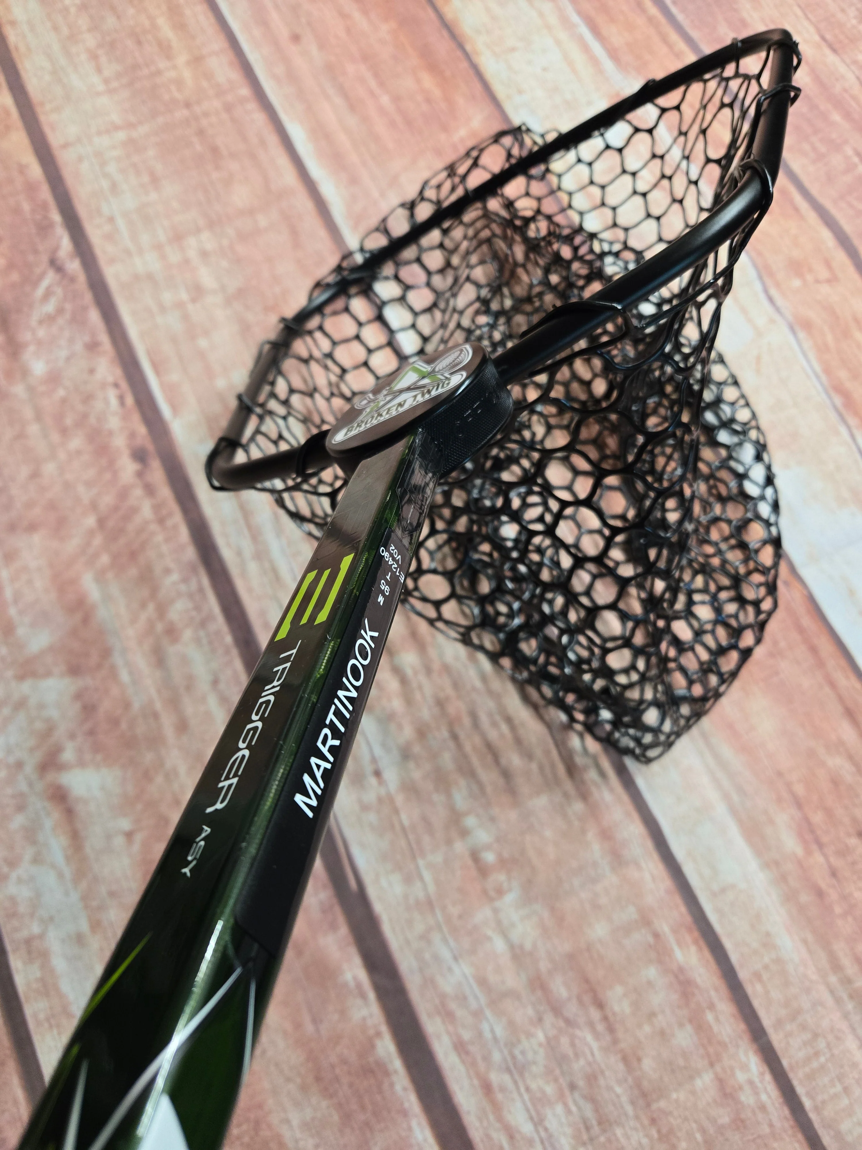 Custom Order for Chris Viers Medium Landing Net - Carolina Hurricanes Player - Image 2