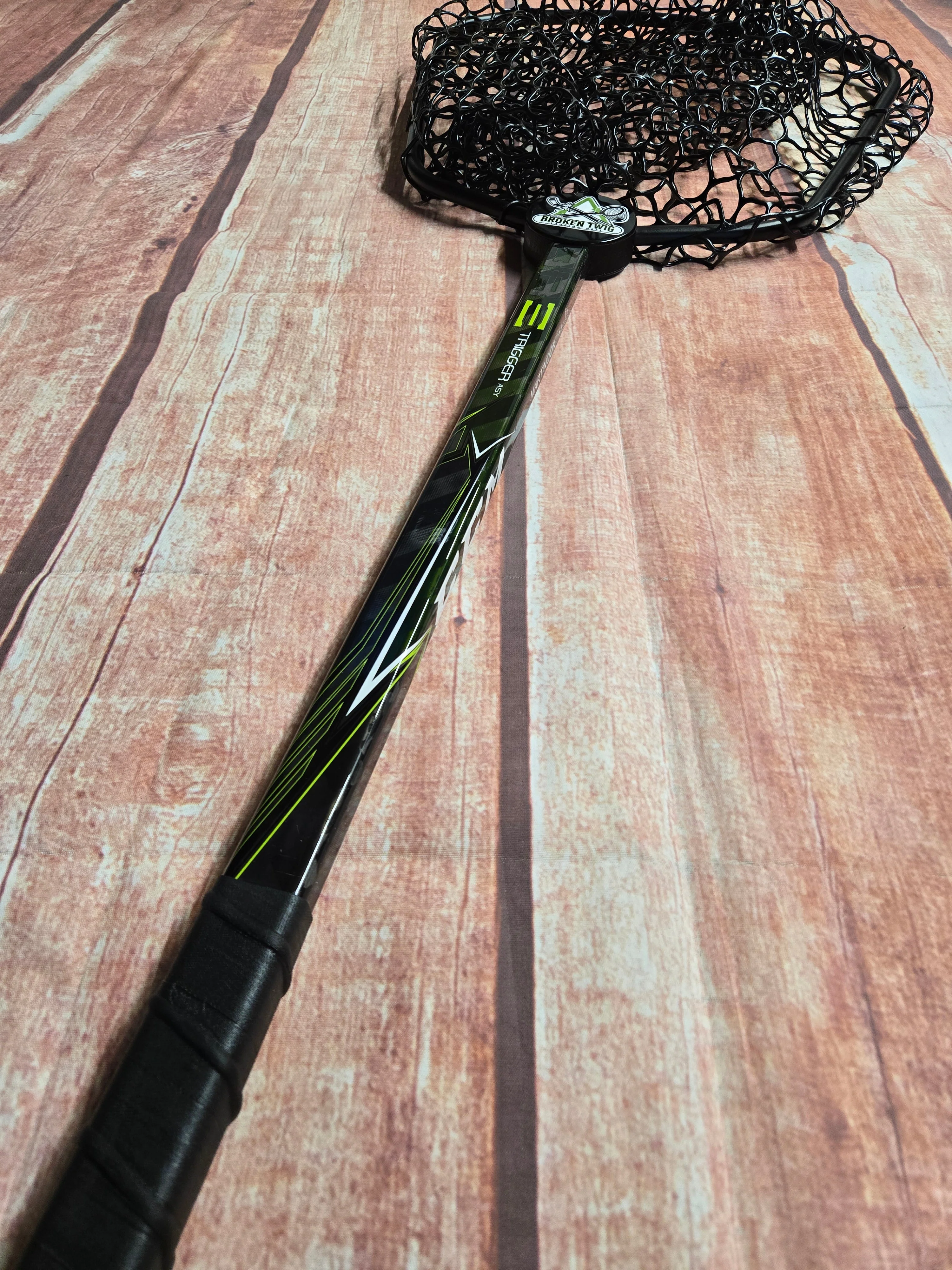 Custom Order for Chris Viers Medium Landing Net - Carolina Hurricanes Player - Image 3