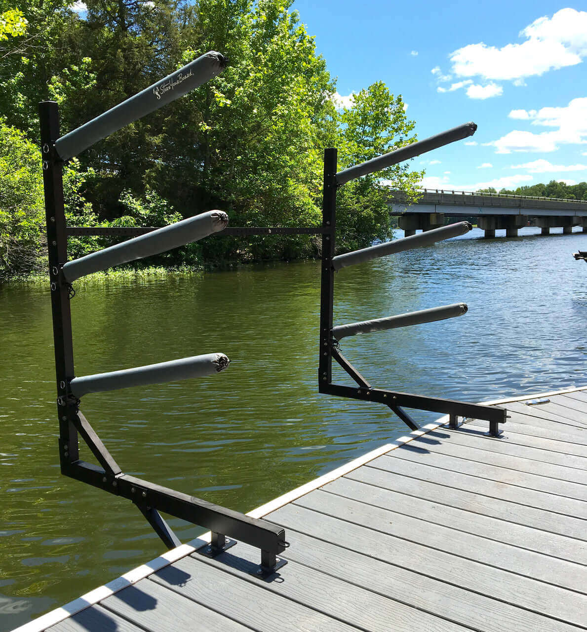 Chesapeake Dock Kayak Rack | Over The Water Storage | 4 Levels - Image 3