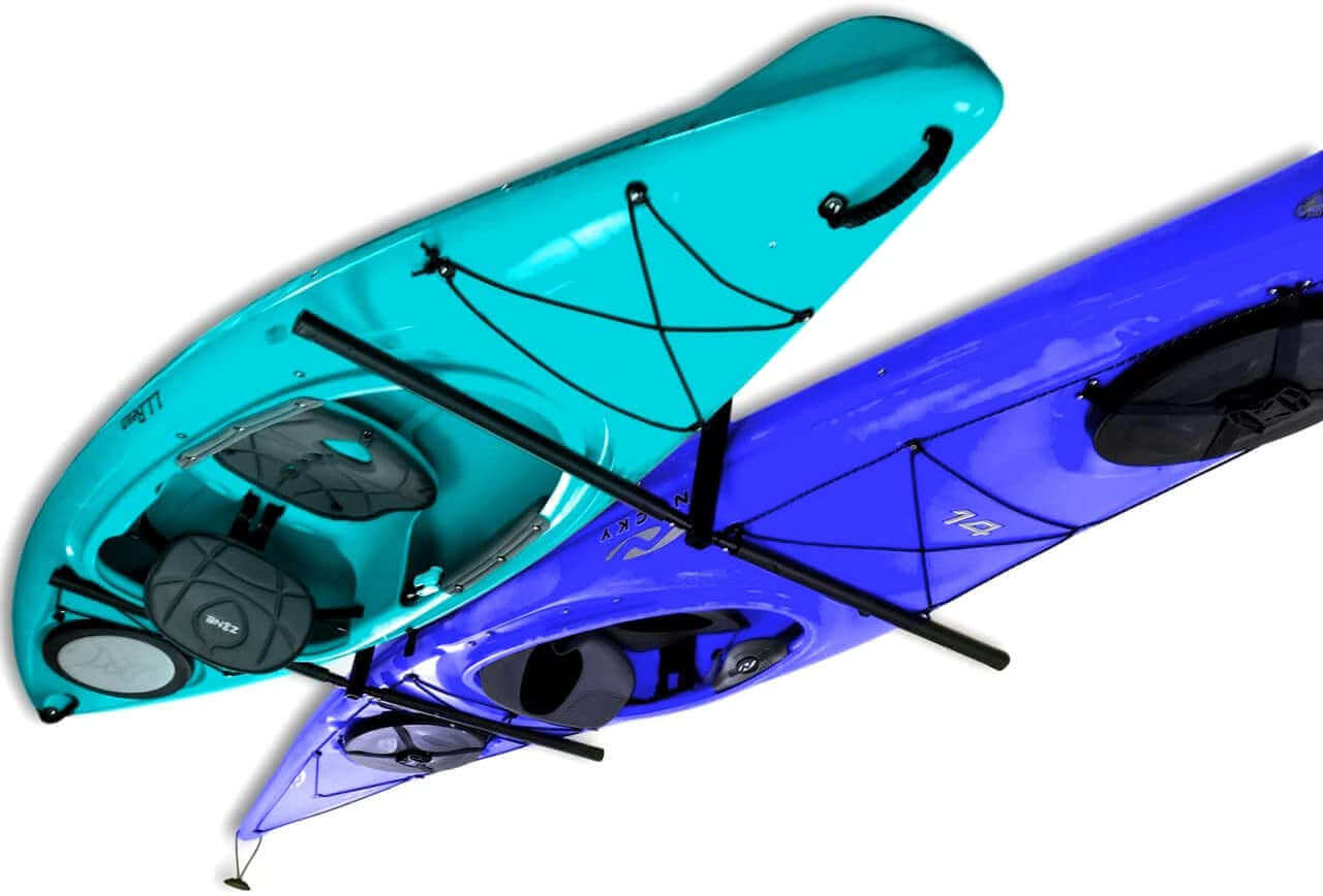 Hi-Port 2 | Kayak Adjustable Ceiling Storage Rack | Double | Holds 150 lbs - Image 10