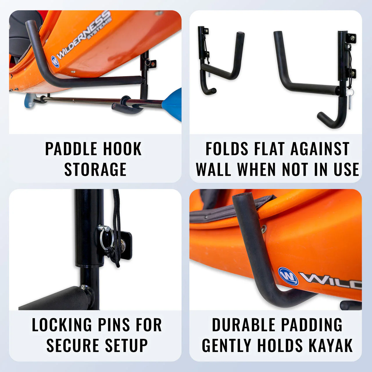 Ozarks Swivel Kayak Rack | Holds 100 lbs - Image 5