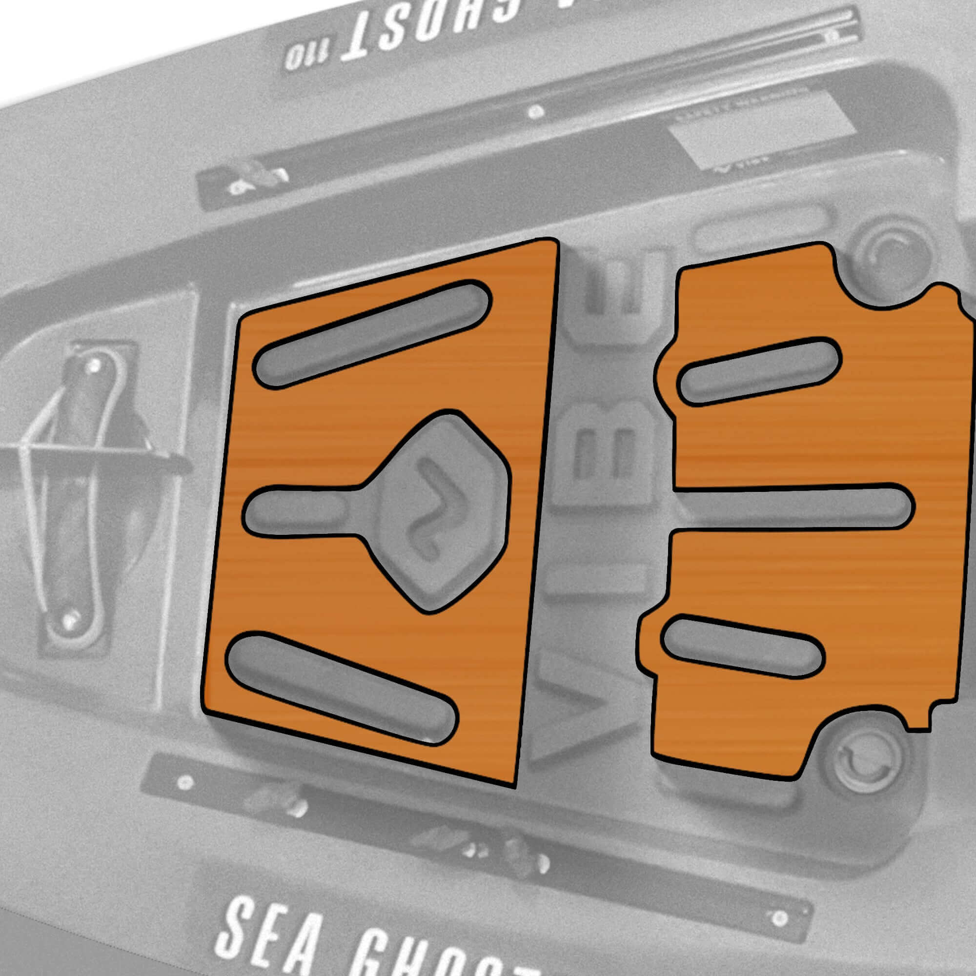 Sea Ghost 110 Premium Deck Padding - Image 8