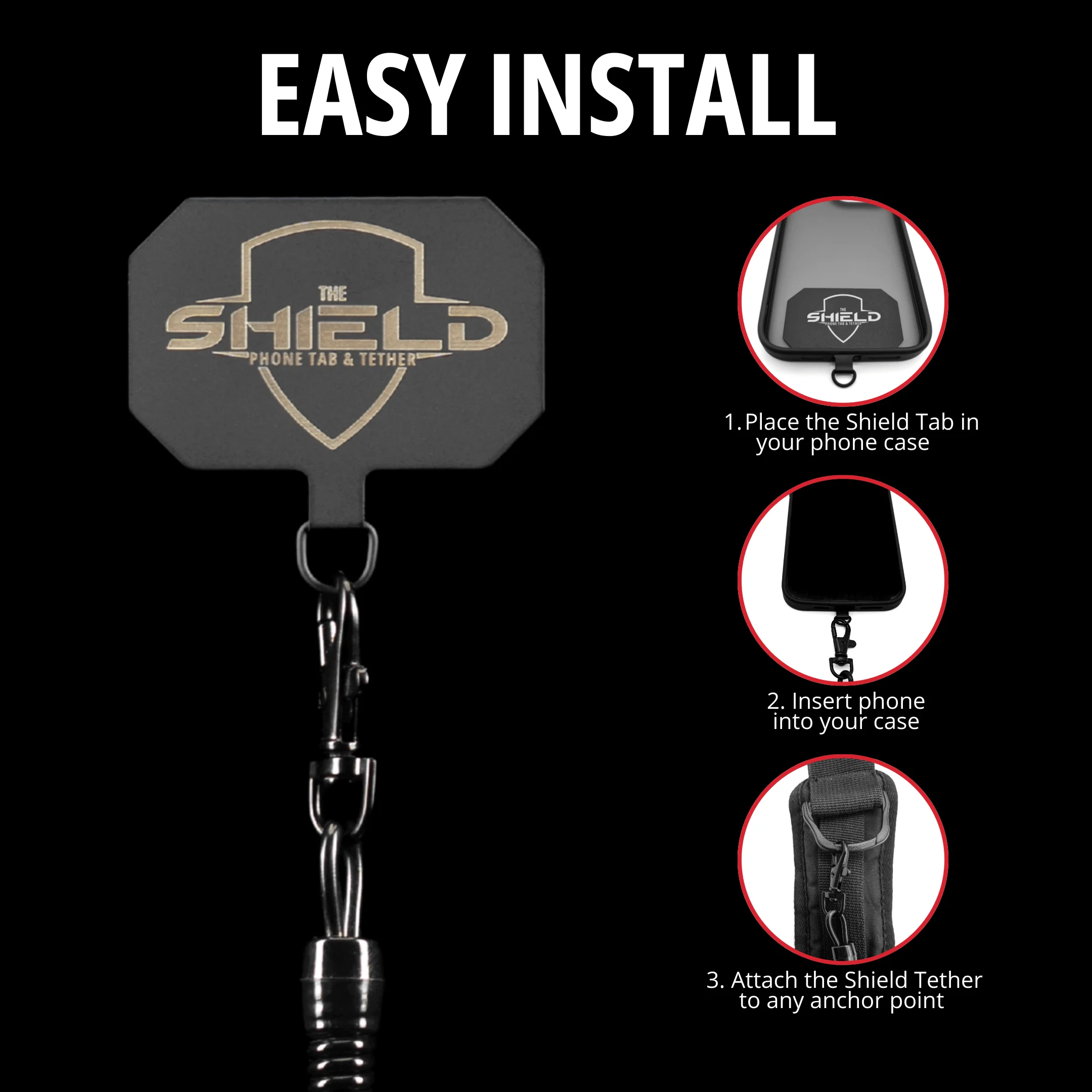 THE SHIELD™ Phone Tab & Tether - Image 2