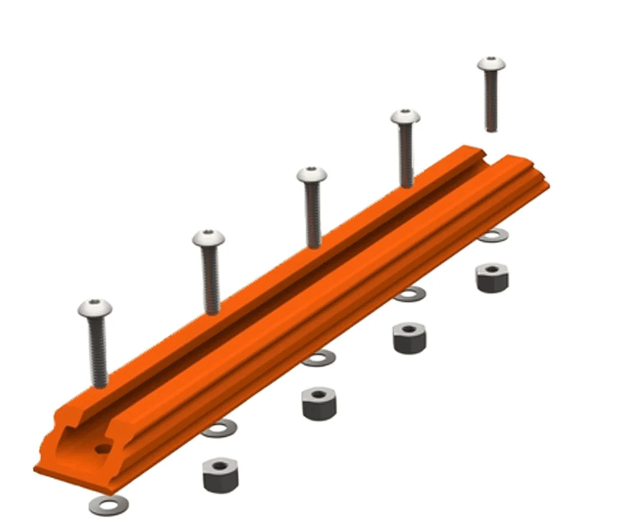 YakAttack GTSL90 GearTrac 8''/Orange - Image 2
