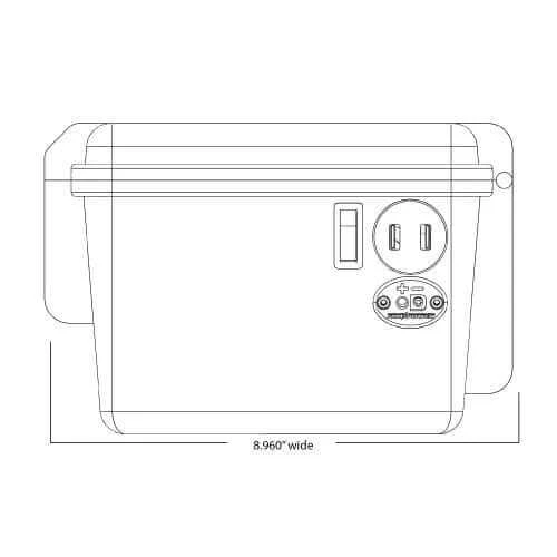 YP-BBK Power Pack Battery Box - Image 9