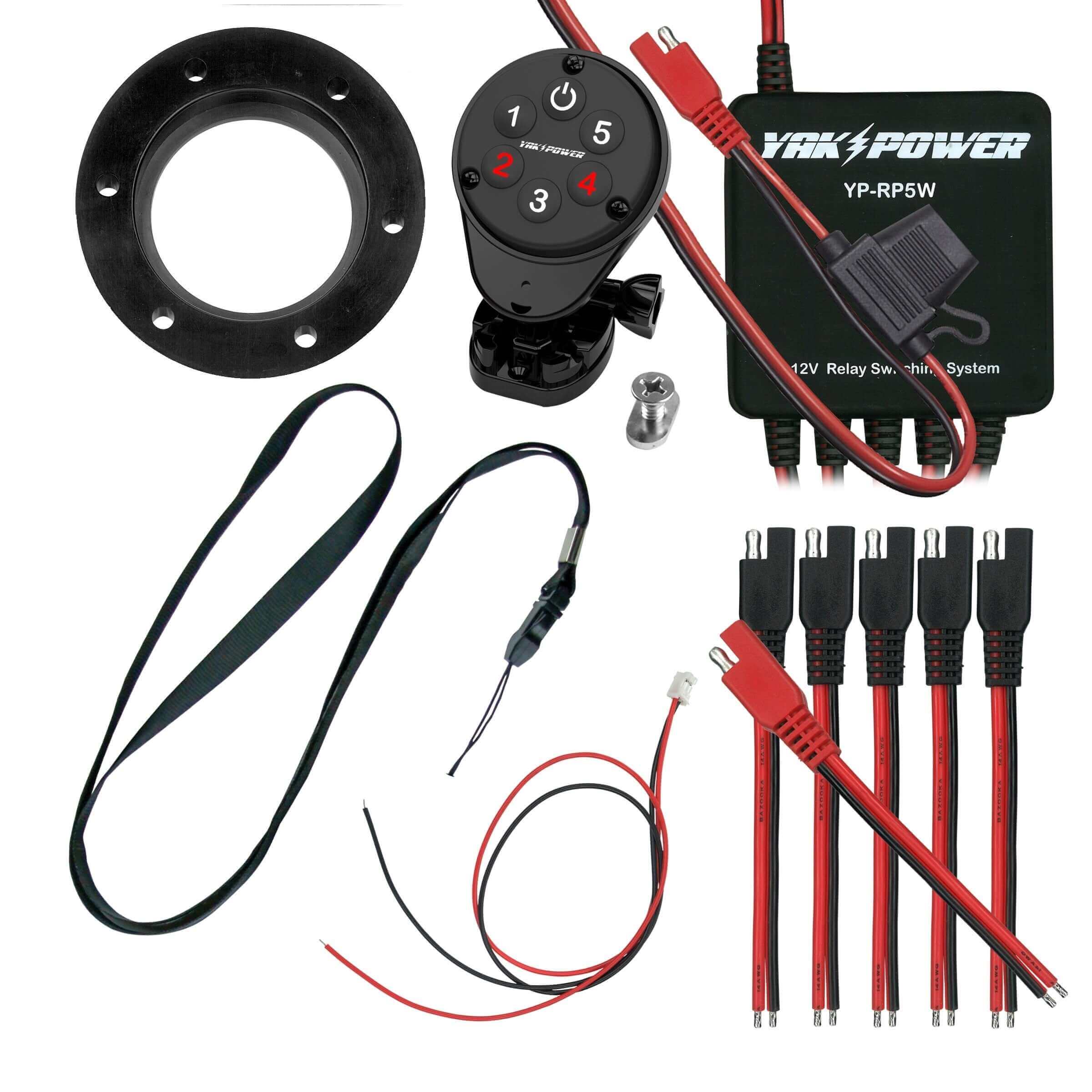 YP-RP5W-OR Five Circuit Wireless Digital Switching System - Kayaks or Off Road - Image 3