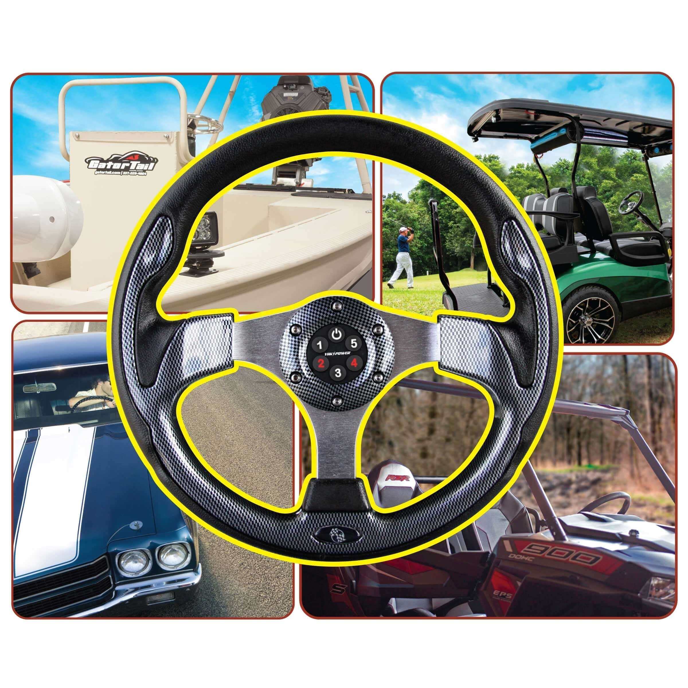 YP-RP5W-OR Five Circuit Wireless Digital Switching System - Kayaks or Off Road - Image 4