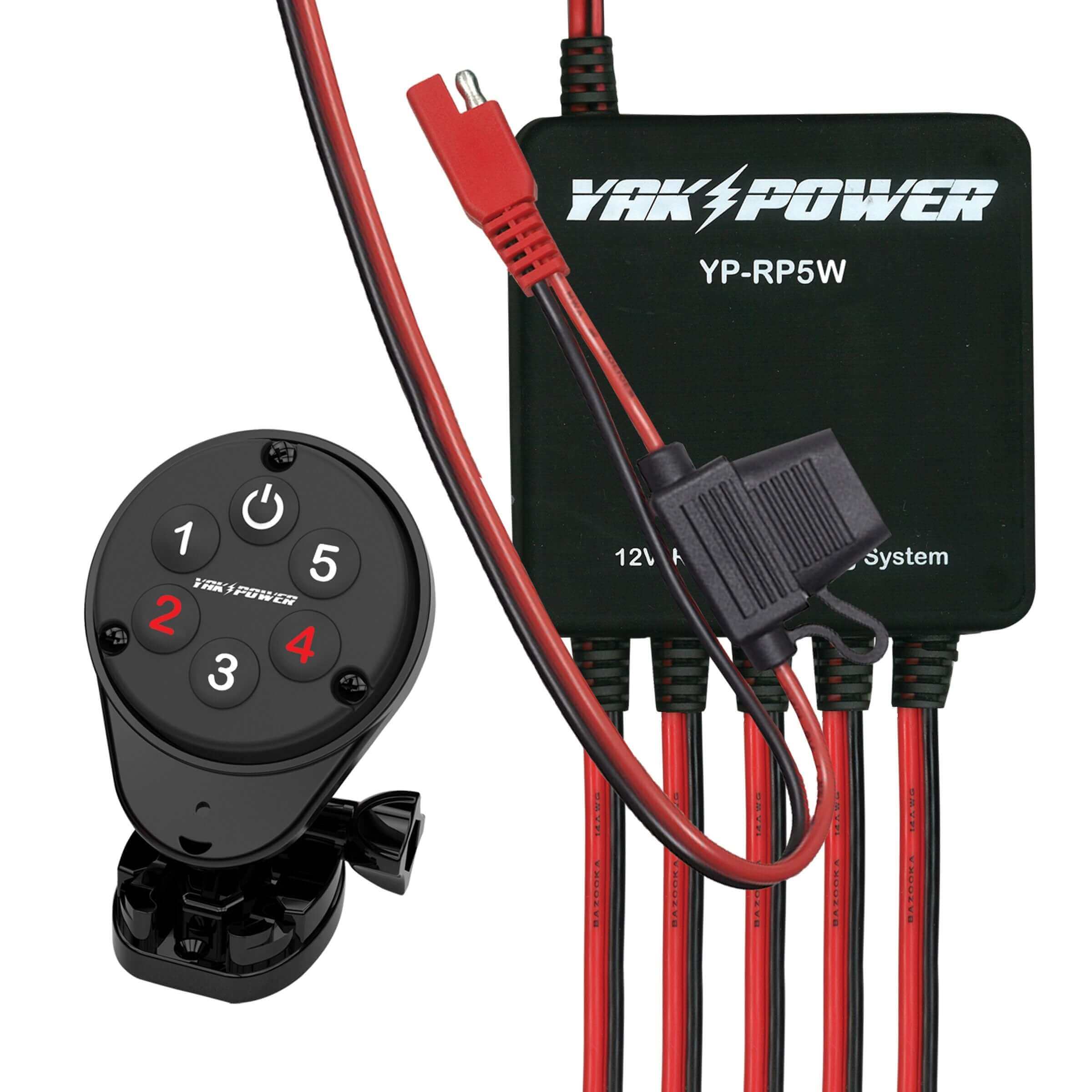 YP-RP5W-OR Five Circuit Wireless Digital Switching System - Kayaks or Off Road - Image 5