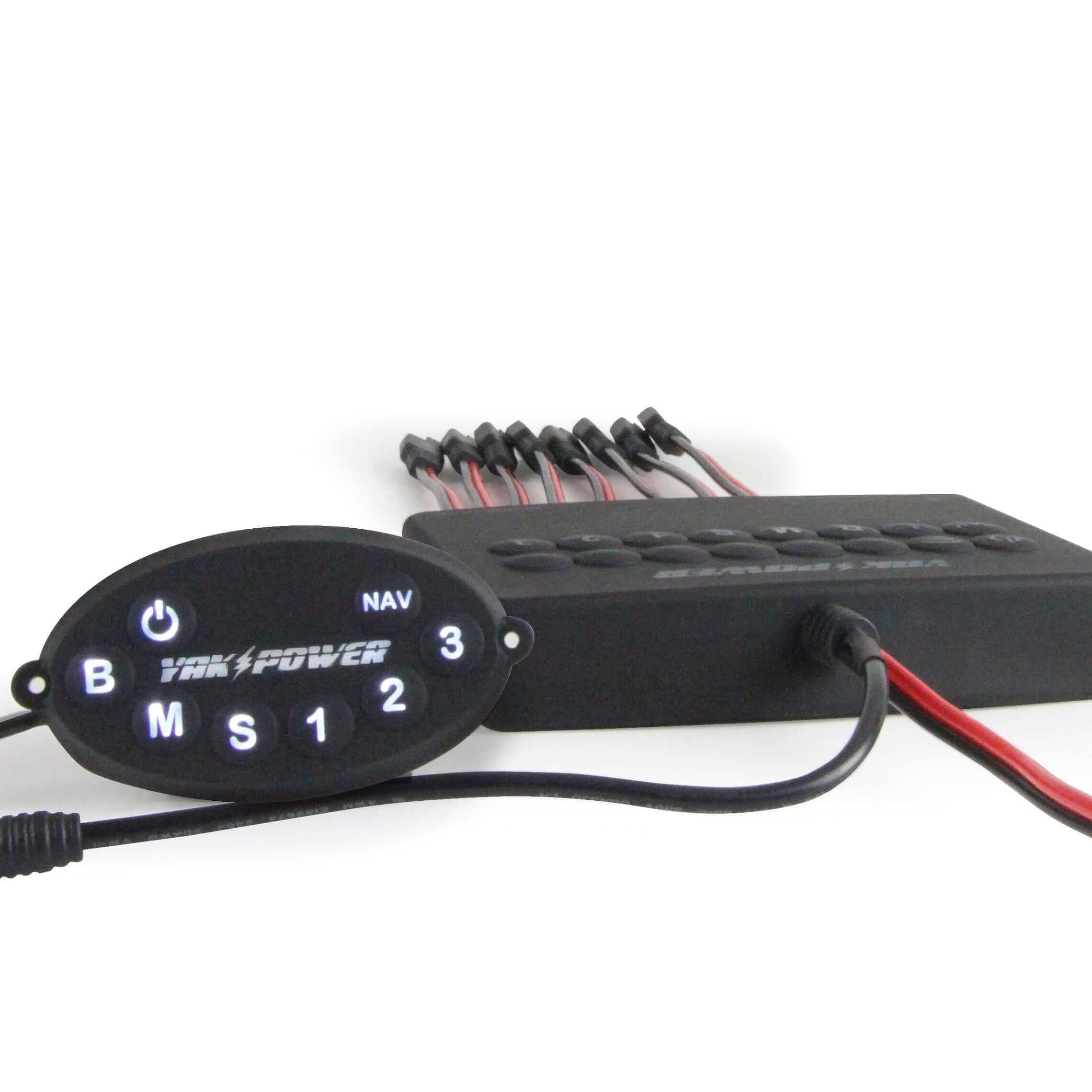 YP-RP8R 8 Circuit Bluetooth Enabled Switching System - Image 2