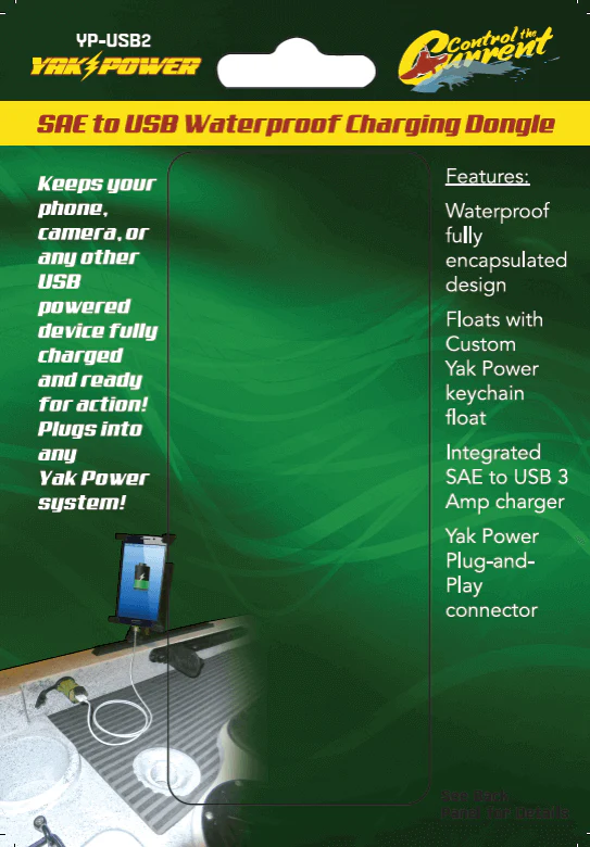 YP-USB2 SAE to USB 3amp Charging Dongle - Image 3